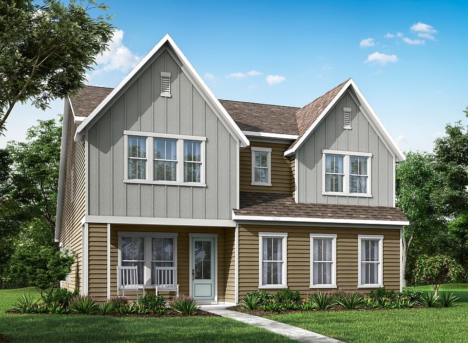 Mayes Hall Plan 3- Exterior Rendering- Elevation A