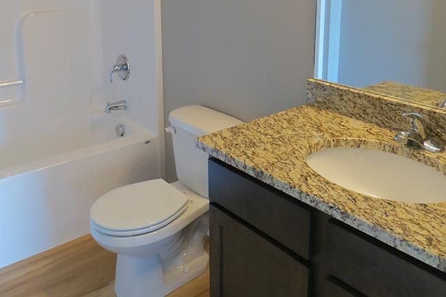two full bathrooms