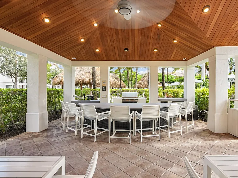 Grill area
