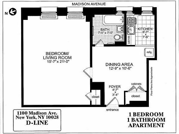 2nd image of 1100 Madison Ave APT 8D