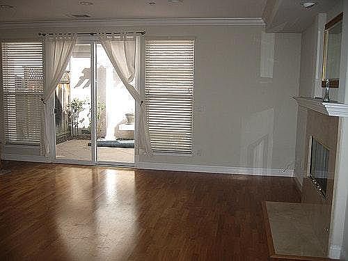 great room - side yard view
