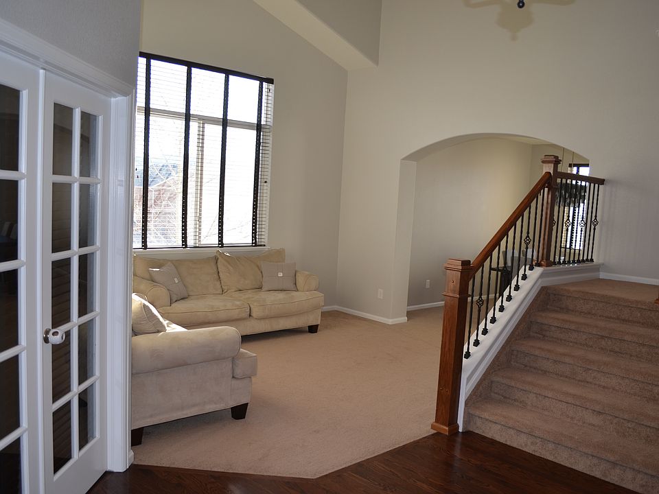 Double doors to study