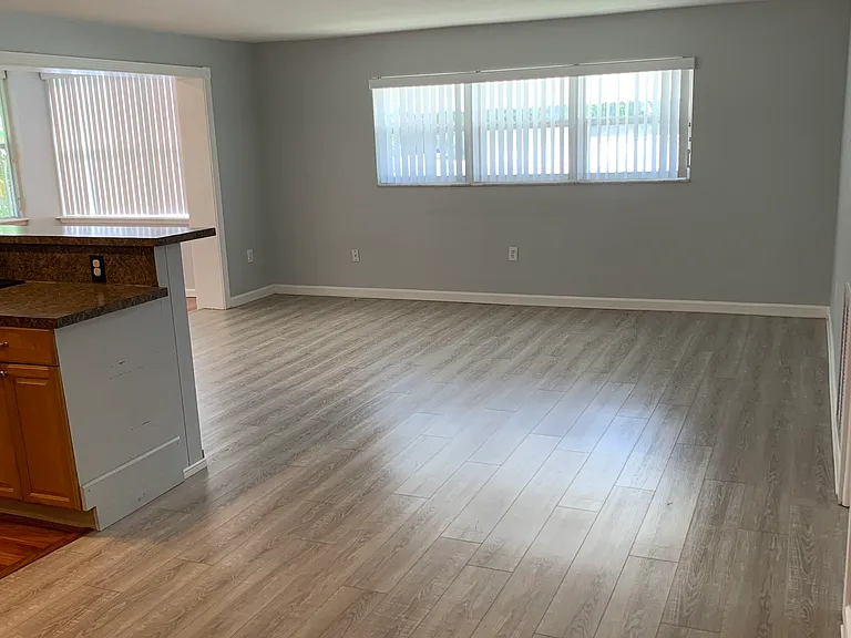 Dining room looking into living room