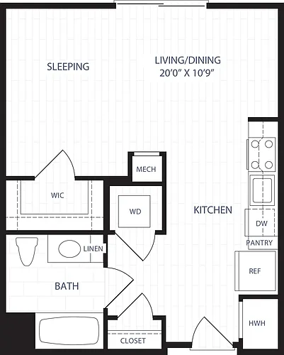 Floor plan S1B