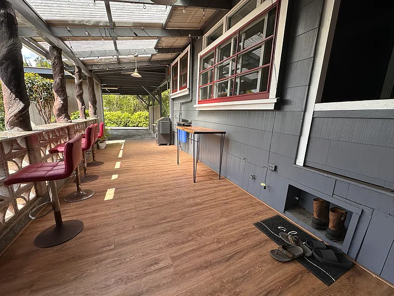 Outside area