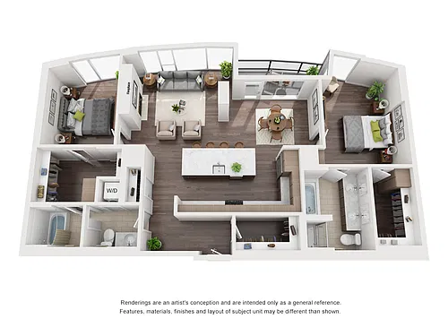 Floor plan Club B