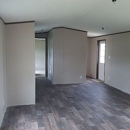 View from living to back