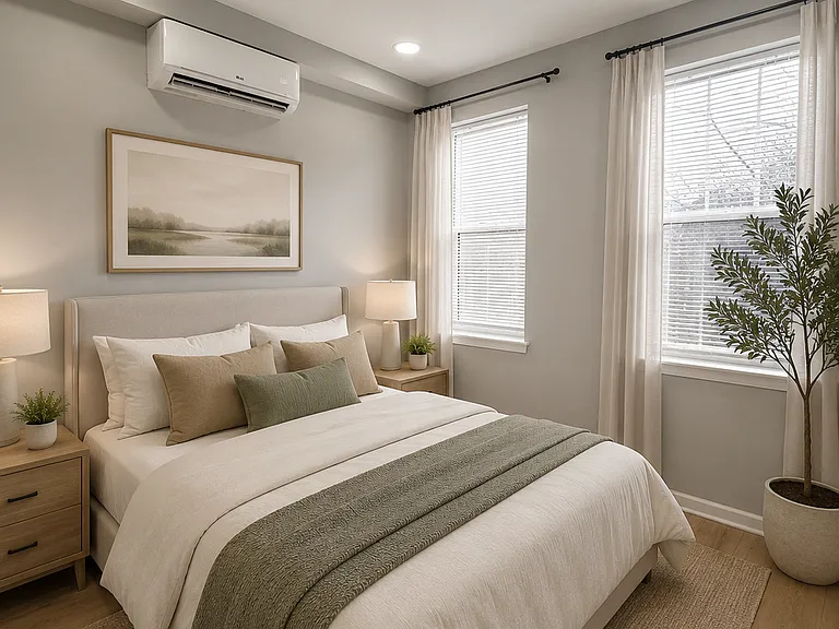 Bedroom (Virtually staged photo)