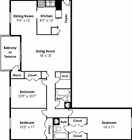 Padonia Village Apartments — Photo 47
