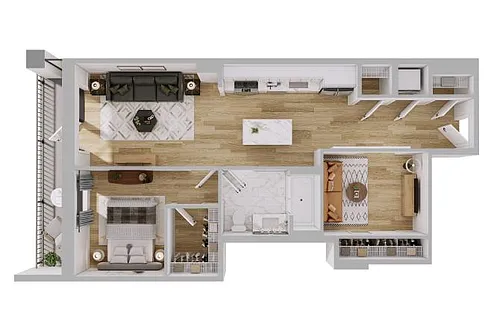 Floor plan A1C