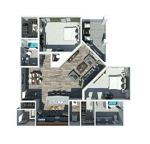 Floor plan Mimosa