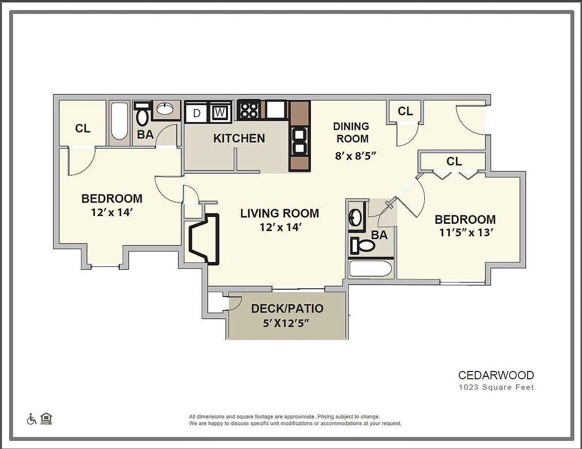 Floor plan Cedarwood