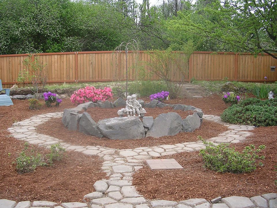 Back garden