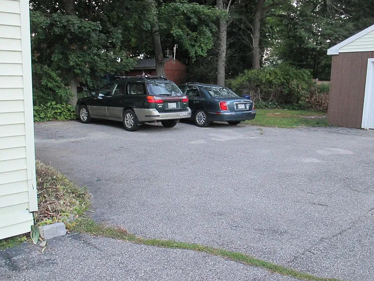Off-street parking for two cars per unit.