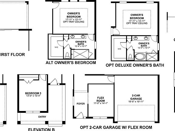 Abbington-First floor options
