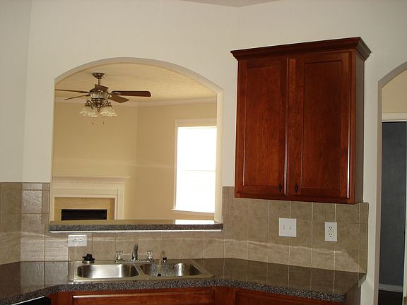 Kitchen view into Living Room