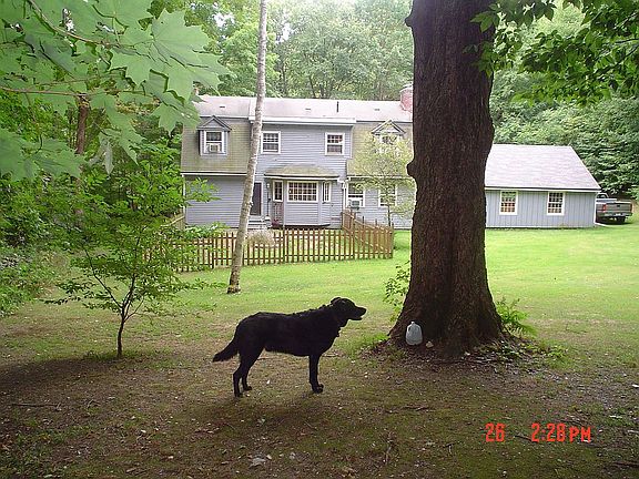 View From Trail to Rear of House