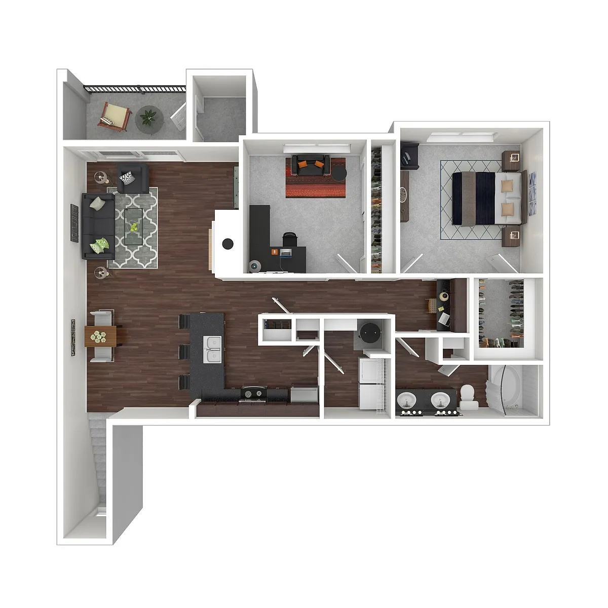 Floor plan B1
