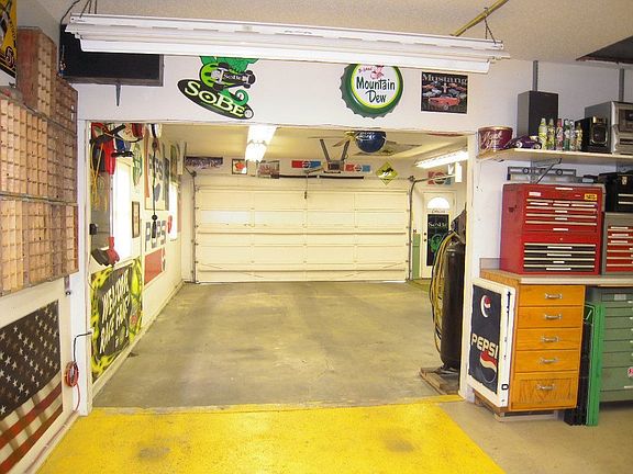 Easily Room To Park Three Cars In This Huge Garage!