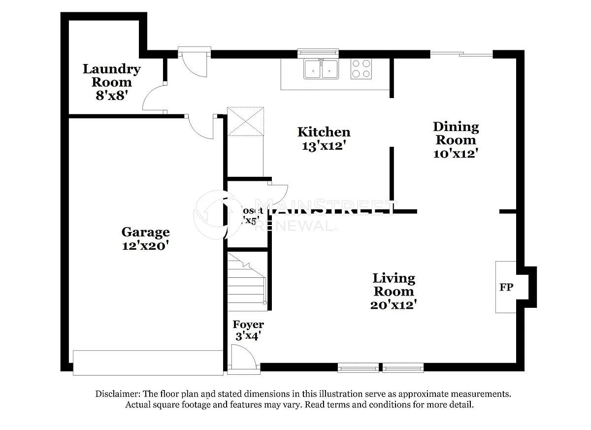 Floor Plan - 7030 Spring Morning Ln