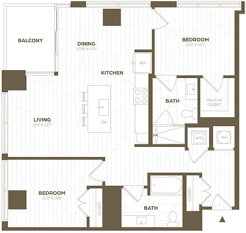 Floor plan 2A