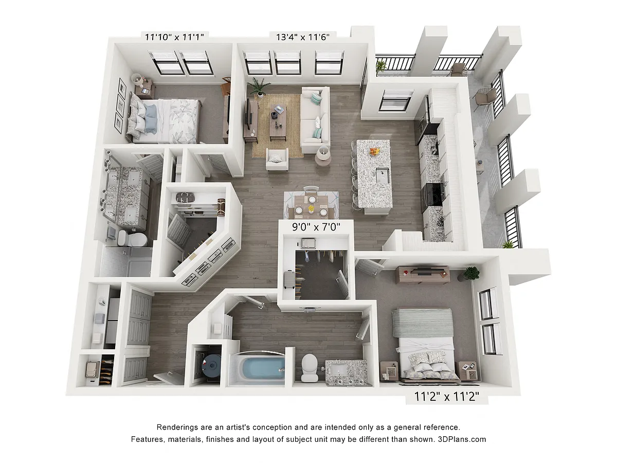 Floor plan B2