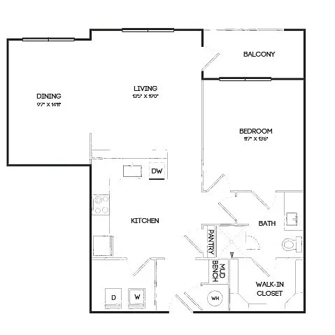 Floor plan A3A
