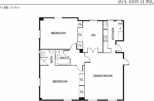 2nd image of 30 E 68th St APT 8C