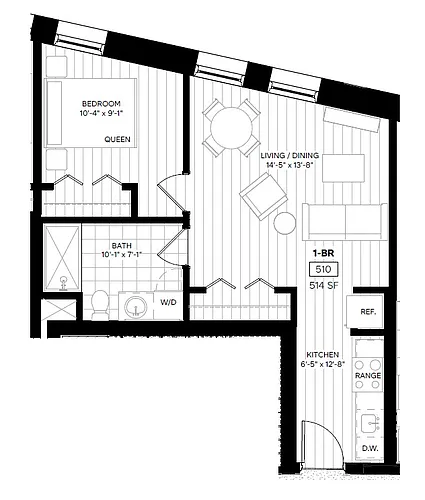 Floor plan 510