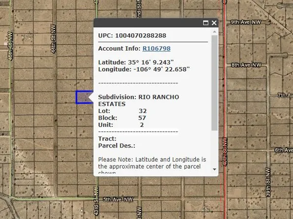 0 43rd St NW, Rio Rancho, NM 87124