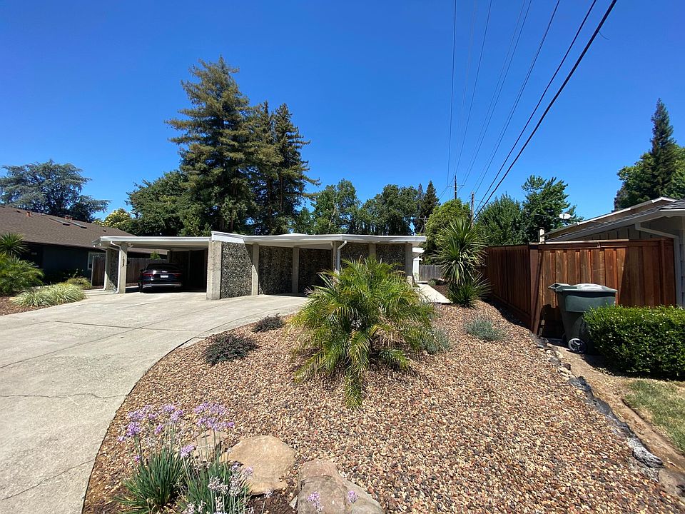 Front of house and carport
