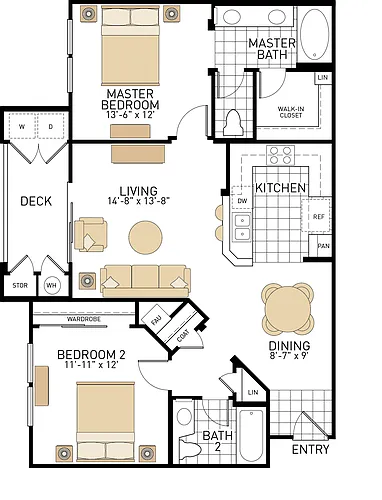 Floor plan Plan H2