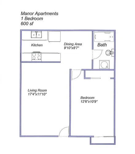 Floor plan Upstairs