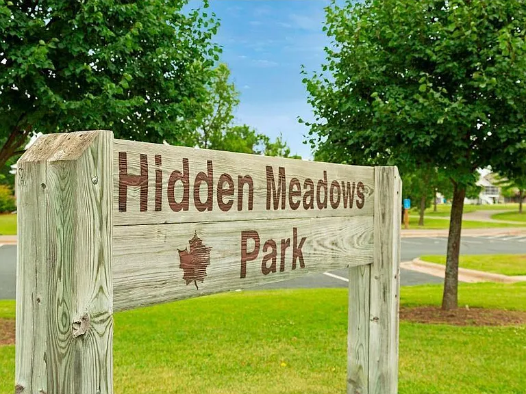 Community park within walking distance from the house