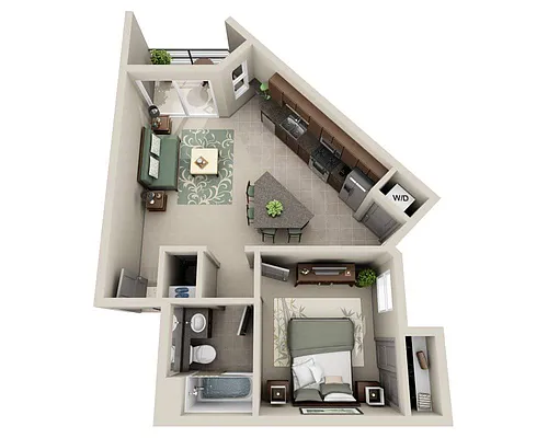 Floor plan Sea Dancer (A1A-R)