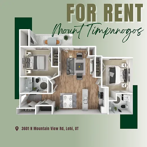 Floor plan Mount Timpanogos