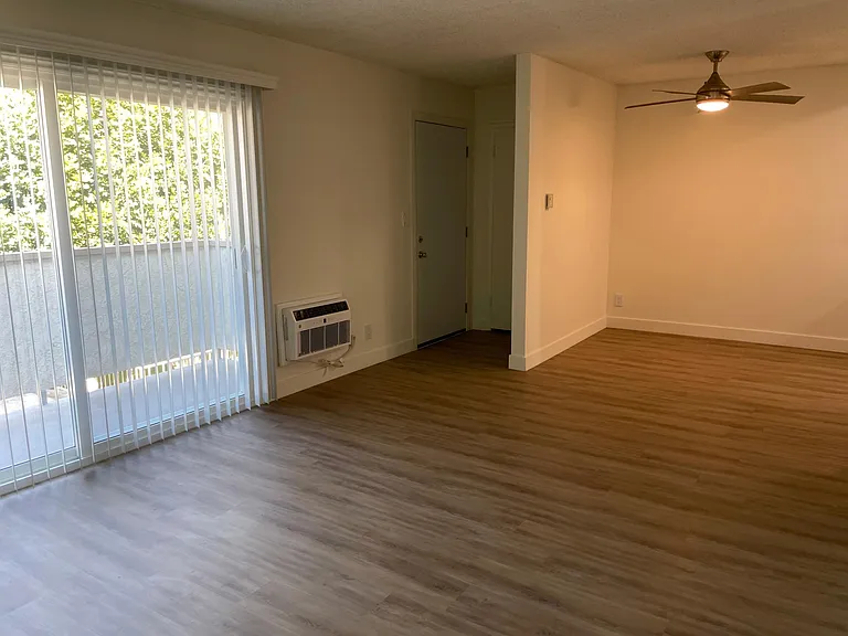 Flat level apartment with view of balcony (2nd level unit).
--
*Floor plans are digital renderings. All dimensions are approximate. Actual product and specifications may vary in dimension or detail. Not all features are available in every apartment. Price
