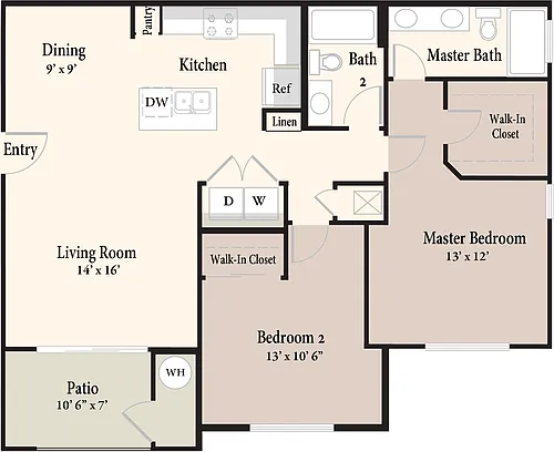 Floor plan B3