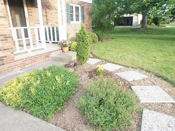 Front Walk Added