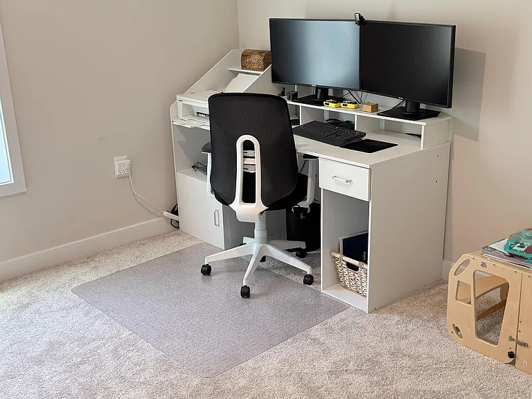 4th Bedroom/Office in Basement.