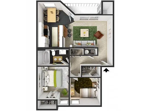 Floor plan Maple