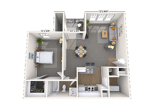 Floor plan The Galilei
