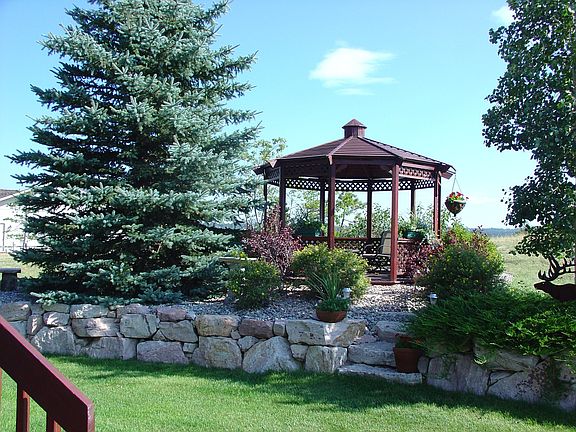 Backyard Gazebo - Summer