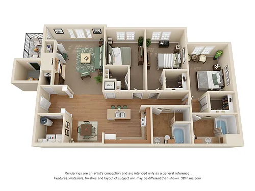 Floor plan Broadwater