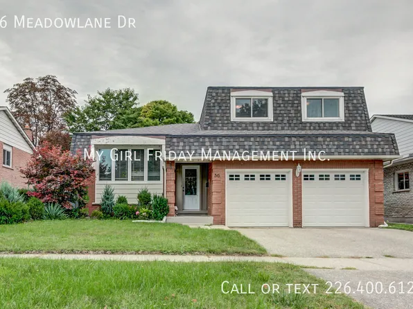 56 Meadowlane Dr, Kitchener, ON N2N 1E9