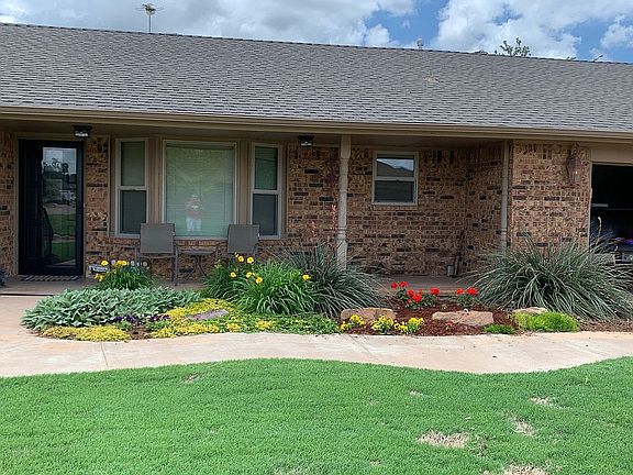 Front door; north end
