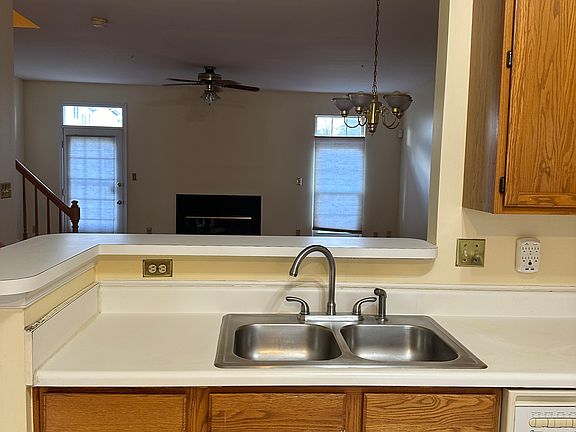 Living room view from kitchen