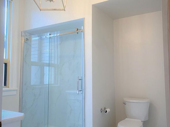 Main floor bathroom, with walk-in shower