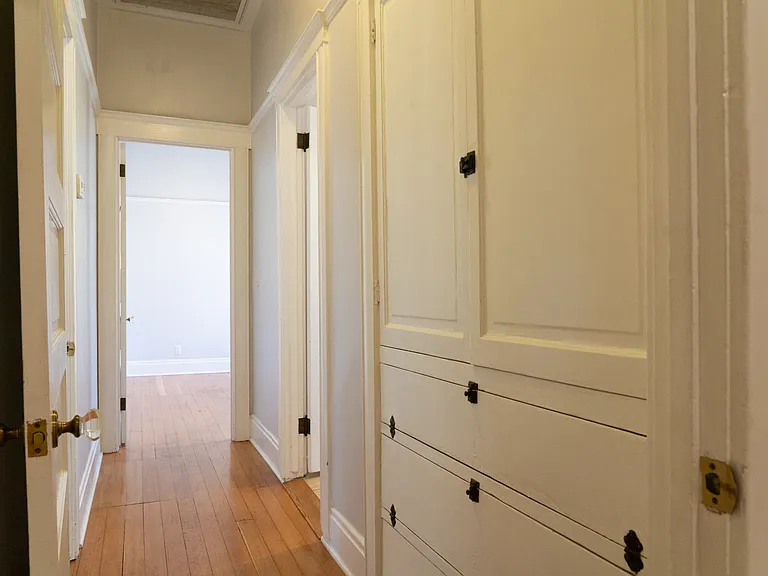 hallway / built-in storage