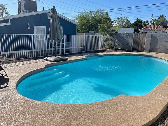 Pool in backyard - located outside of Guest House